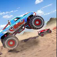 Monster Truck Race Legende schermafbeelding van het spel