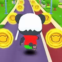 Panda Subway Surfer játék képernyőképe