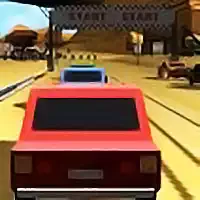 Pixel Rally 3D pelin kuvakaappaus