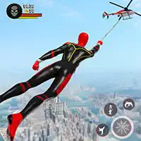 Spiderman Cuerda Héroe 3D captura de pantalla del juego