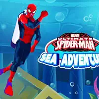 Spiderman Sea Adventure - Jogo De Puxar Pílulas captura de tela do jogo
