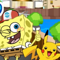sponge_bob_pokemon_go гульні