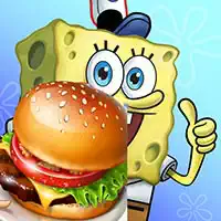 Spongebob Cook : Menaxhim Restorant & Lojë Ushqimi
