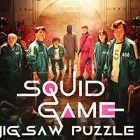 Squid Game Jigsaw Game скрыншот гульні