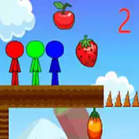 Stickman Bros У Fruit Island 2 скріншот гри