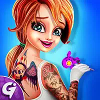 Tattoo Dash: Симулятор Магазину Художніх Дизайнів скріншот гри