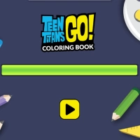 Teen Titans Go: Книжка За Оцветяване