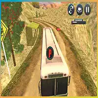 Uphill Passenger Bus Simulator Drive: Offroad Bus скрыншот гульні