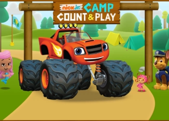 Blaze: Camp Count And Play játék képernyőképe