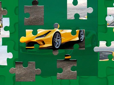 Ferrari F8 Spider Puzzle game screenshot
