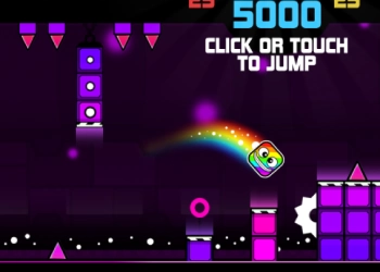 Geometry Dash: Neon World 2 captura de tela do jogo