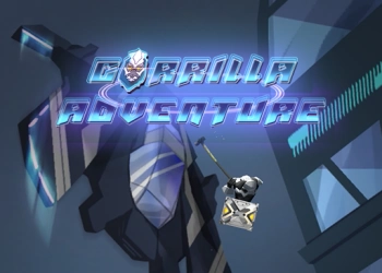Gorilla-Avontuur schermafbeelding van het spel