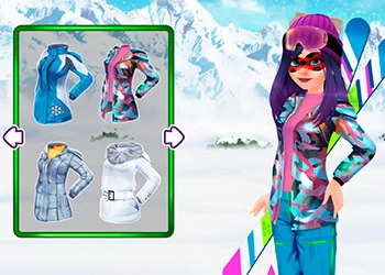 Маска Lady Ski Time скріншот гри