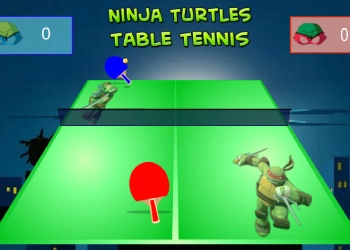 Нинжа Яст Мэлхий: Ширээний Теннис тоглоомын дэлгэцийн агшин