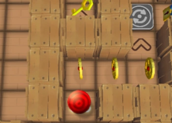 Red Ball In Labyrinth game screenshot