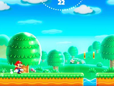 Super Mario Run екранна снимка на играта