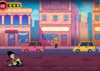 Teen Titans Go: Rider's Block játék képernyőképe