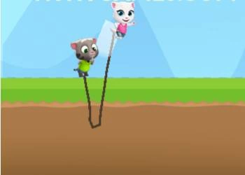 Tom & Angela Jump snímek obrazovky hry